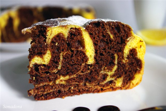 Шоколадно-тыквенный кекс в мультиварке: рецепт с фото