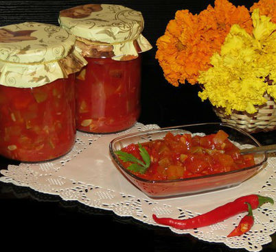 Салат на зиму из кабачков и перца в мультиварке: рецепт с фото