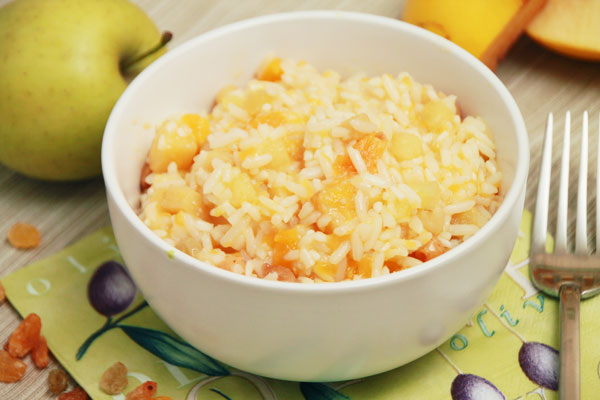 Рис с тыквой в мультиварке: рецепт с фото