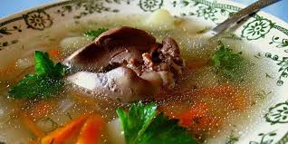Суп с грибами и куриной печенью в мультиварке: рецепт с фото
